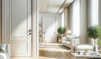 Переваги світлих міжкімнатних дверей