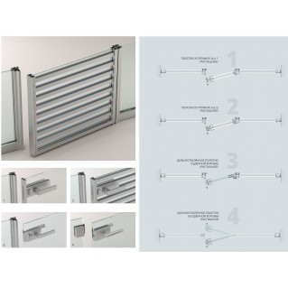 Офисная стеклянная перегородка OSHAPE – О-образная Офисная стеклянная перегородка OSHAPE – О-образная