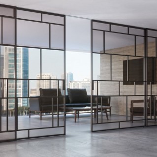 Розсувна перегородка AluDoors Geometry