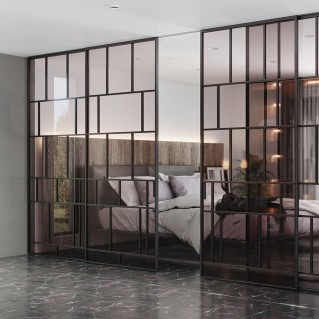 Розсувна перегородка AluDoors Geometry