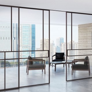 Розсувна перегородка AluDoors New Fly