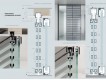 Фото Офісна скляна перегородка L-SHAPE – Г-подібна 5 Фото Офісна скляна перегородка L-SHAPE – Г-подібна 5
