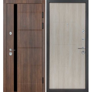 Дверь входная квартирного типа Цитадель К-8 мод. №520/236 дуб табак/дуб немо лате