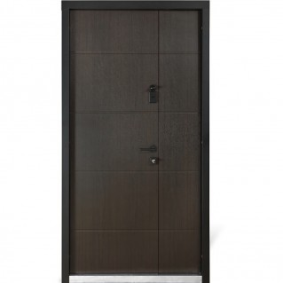 Вхідні двері вуличного типу Термо House 1200 мод. №703/191 венге