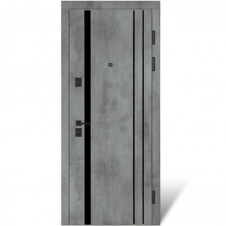 Вхідні двері квартирного типу Статус мод. №549/551 оксид