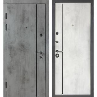 Дверь входная квартирного типа К-8 мод. №554 оксид