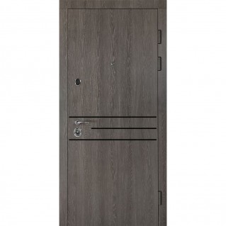 Дверь входная квартирного типа Revolut В-81 мод. №544 дуб нем карбон/дуб нем серебряный Дверь входная квартирного типа Revolut В-81 мод. №544 дуб нем карбон/дуб нем серебряный