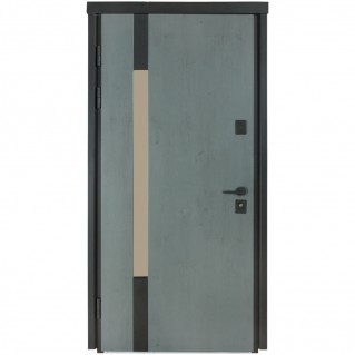 Входная дверь уличного типа Термо House мод. №705/428 антрацит/бетон антрацит