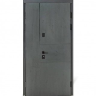 Вхідні двері вуличного типу Термо House 1200 мод. №703/191 антрацит/бетон антрацит