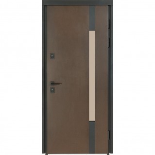 Вхідні двері вуличного типу Термо House мод. №705/428 венге