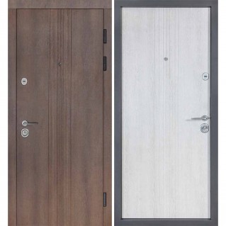 Дверь входная квартирного типа Revolut В-606 мод. №229 дримвуд темный/дримвуд светлый