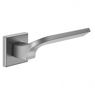 Дверная ручка JOY 02 (JO14-ZAN) антрацит, на квадратной розетке VIS