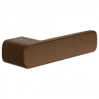 Дверная ручка Pluris (PS48-ZВR) бронза, на скрытой розетке