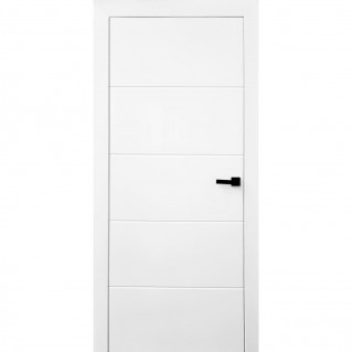 Двері міжкімнатні ESTET DOORS МК Горизонталь біла емаль