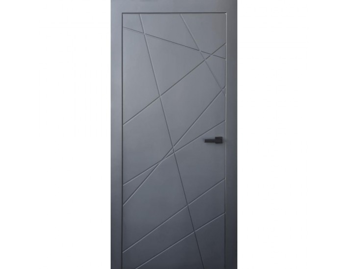 Фото Двері міжкімнатні ESTET DOORS МК Діагональ графіт RAL 7016 1 Фото Двері міжкімнатні ESTET DOORS МК Діагональ графіт RAL 7016 1