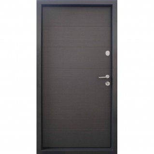 Двері вхідні – Тріо – Модель Горизонталь венге темний горизонт