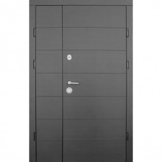 Двері вхідні – Тріо – Модель Горизонталь венге темний горизонт 1200х2050