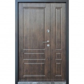Дверь входная – Трио – Модель Рубин дуб 23 1200х2050