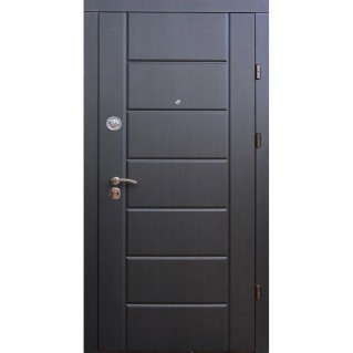 Дверь входная – Трио – Модель Канзас венге темный