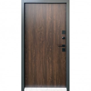 Входная уличная дверь – Термо Металл/МДФ – Модель Термо Лино дуб 92/дуб темный 860х2050 Входная уличная дверь – Термо Металл/МДФ – Модель Термо Лино дуб 92/дуб темный 860х2050