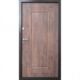 Двері вхідні – Стандарт плюс – Модель Баварія спил дерева коньячний