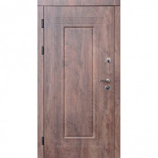 Дверь входная – Стандарт плюс – Модель Бавария спил дерева коньячный 960х2050