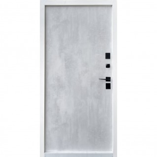 Входная уличная дверь – Термо Металл/МДФ – Модель Термо Токио бетон антрацит/бетон снежный 860х2050 Входная уличная дверь – Термо Металл/МДФ – Модель Термо Токио бетон антрацит/бетон снежный 860х2050