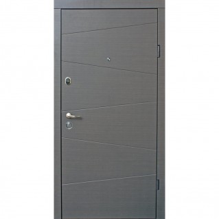 Дверь входная – Стандарт плюс – Модель Нео венге серый