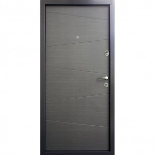 Дверь входная – Стандарт плюс – Модель Нео венге серый