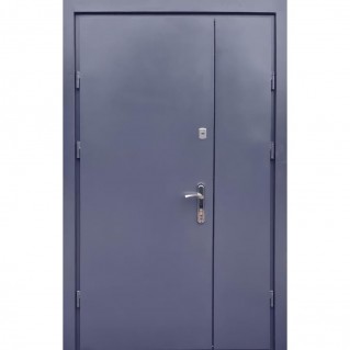 Двері вхідні – Метал/Метал – Модель Техно 3 антрацит 1200