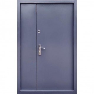Двері вхідні – Метал/Метал – Модель Техно 3 антрацит 1200