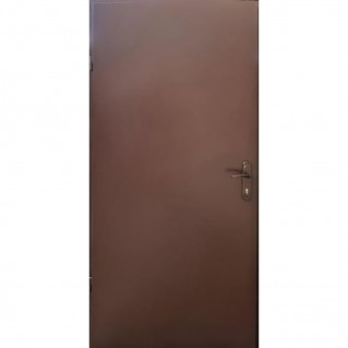 Двері вхідні – Техно база – Модель Техно база коричнева шагрень RAL8017
