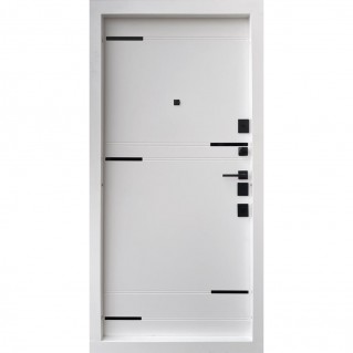 Двері вхідні – ВІП 4К – Модель Муссон муссоне дерево/муссоне дерево світле