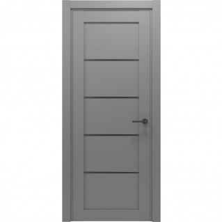 Двері міжкімнатні Gorgania Магура сірий матовий