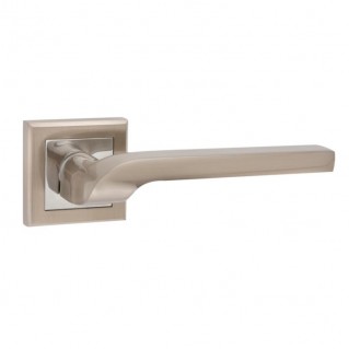 Дверна ручка на квадратній розетці AS 21 SN/CP (нікель/хром)