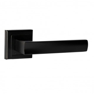 Дверна ручка на квадратній розетці AS Izmir Mate Black (чорний матовий)