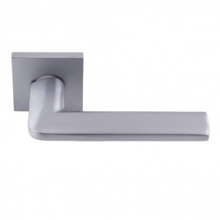 Дверна ручка на квадратній розетці Lilium MSC (хром матовий)
