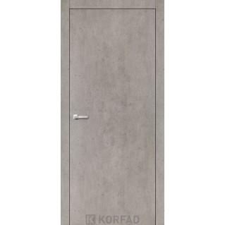 Двері міжкімнатні KORFAD Loft Plato LP-01 Лайт бетон