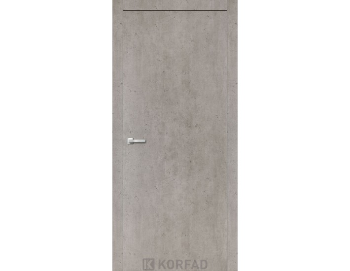 Фото Двері міжкімнатні KORFAD Loft Plato LP-01 Лайт бетон 1 Фото Двері міжкімнатні KORFAD Loft Plato LP-01 Лайт бетон 1