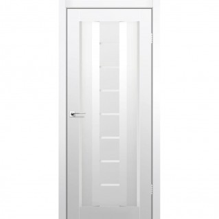 Двері міжкімнатні KORFAD Aliano AL-04 Super PET Аляска білий сатін