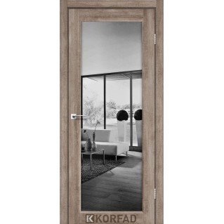 Двери межкомнатные KORFAD Sanvito SV-01 Ясень белый зеркало триплекс