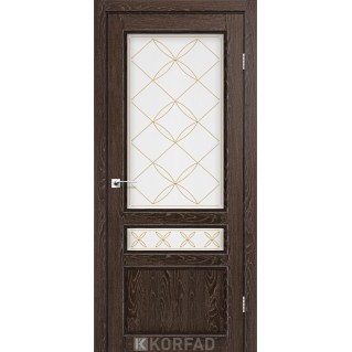 Двері міжкімнатні KORFAD Classico CL-05 Дуб марсала