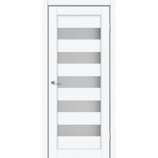 Двері міжкімнатні KORFAD Porto PR-08 Білий перламутр