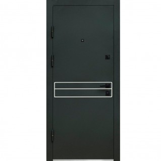 Вхідні двері вуличного типу ПУ - Трініті Оксид темний