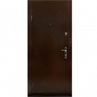 Вхідні двері вуличного типу ПБУ-01 Горіх морений