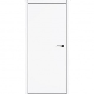 Двери межкомнатные OMEGA Metalbox Art Color C1 AL Black