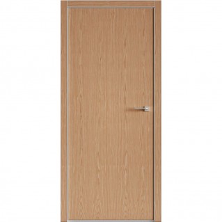 Двері міжкімнатні OMEGA Metalbox Art Color C1 AL шпон дуб