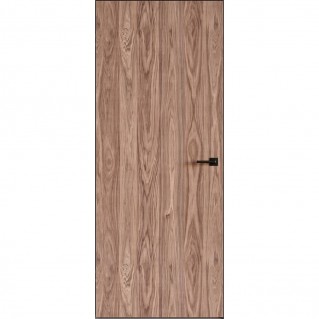 Двері приховані OMEGA Art Vision A1 AL шпон американський горіх