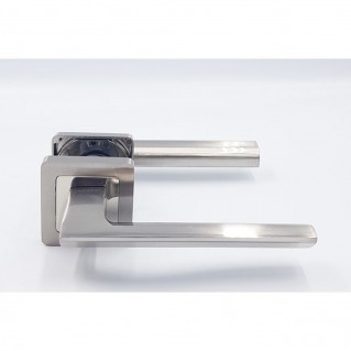 Дверна ручка Decco AL SN/SP нікель/хром