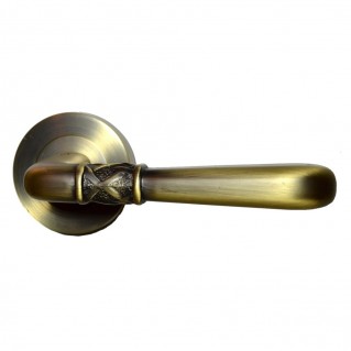 Дверна ручка 039-16E MAB (LYNX) матова антична бронза
